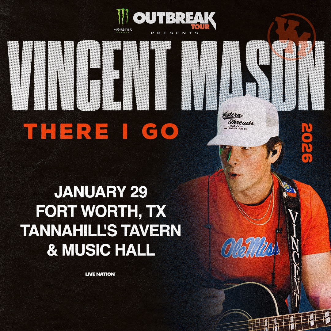 Vincent Mason | Tannahill’s Tavern & Music Hall | 01.29.26