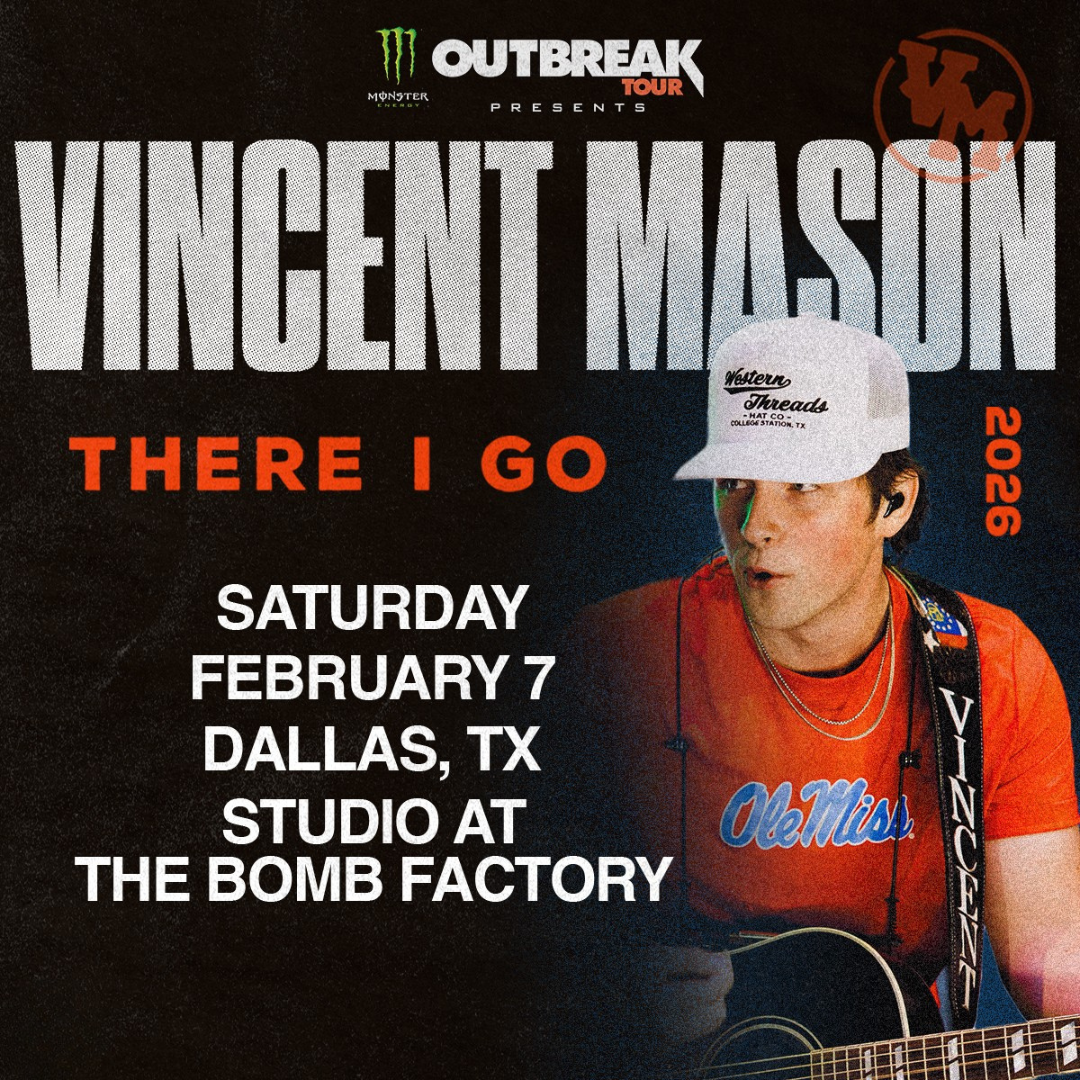 Text to Win: Vincent Mason at The Bomb Factory!