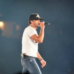 Luke Bryan And His Wife Take A Wild Ride On A Slip-n-Slide