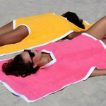 New Summer Beach Trend The “Towelkini”