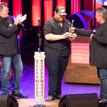 Watch Vince Gill & Joe Diffie Induct Luke Combs Into the Grand Ole Opry