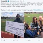 Jerry Jones AND Mark Cuban donate to help DISD recover from tornadoes