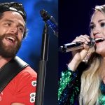 Tie! Carrie Underwood and Thomas Rhett Both Win ACM Entertainer of the Year Award