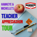 TEACHERS: Would You Like Hawkeye & Michelle To Visit Your School?