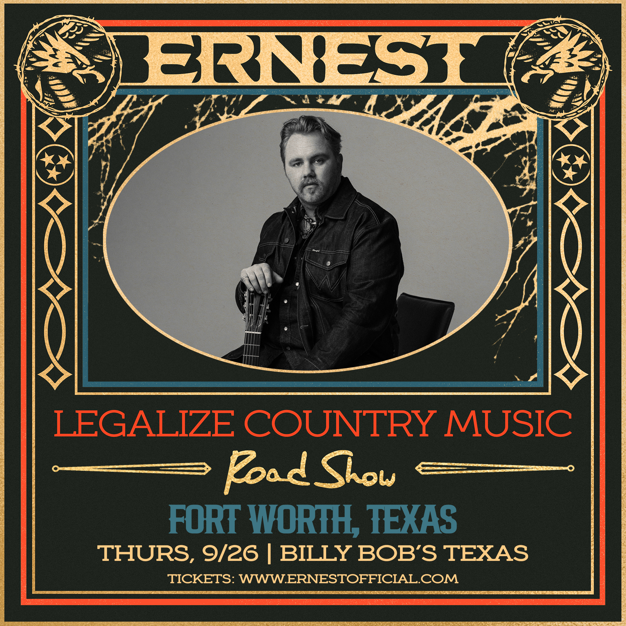 ERNEST | Billy Bob’s Texas | 9.26.24