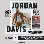 Win A Double Date Night To See Jordan Davis!