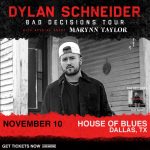 Win A Pair of Dylan Schneider Tickets!