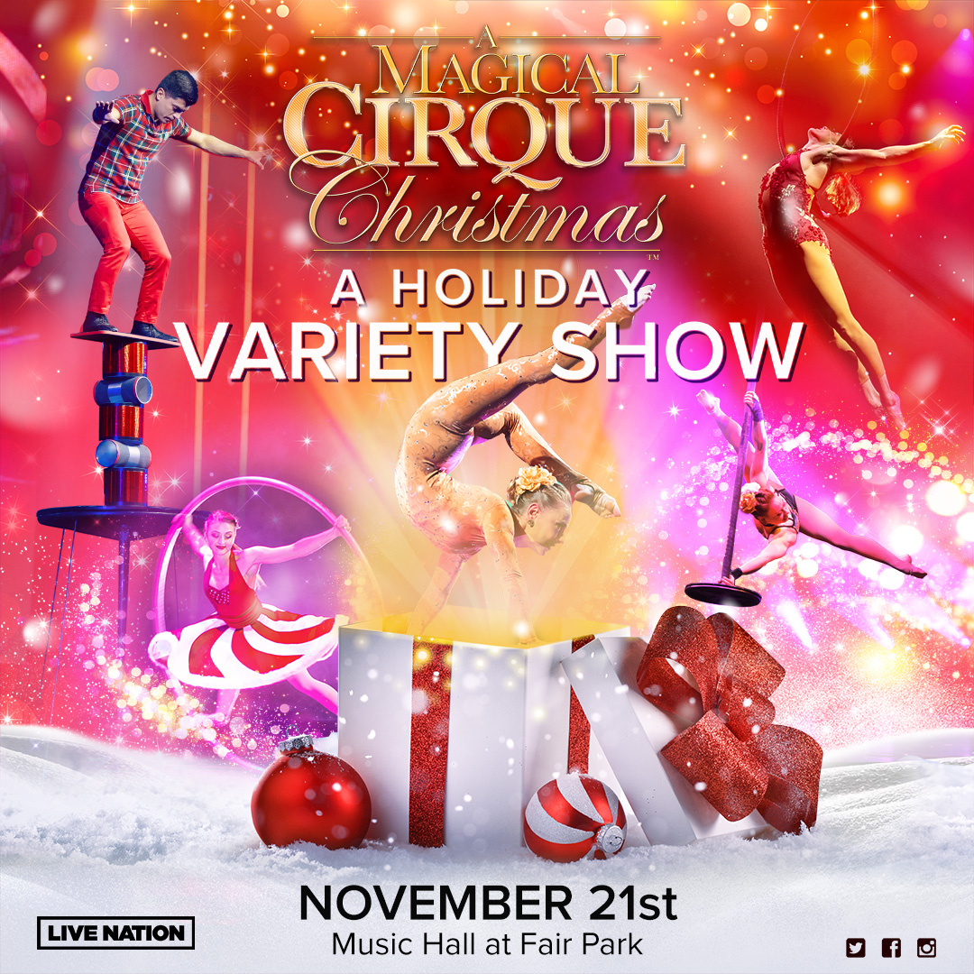 A Magical Cirque Christmas | Music Hall at Fair Park | 11.21.24