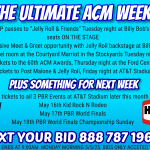 THE ULTIMATE ACM WEEK – “TEXT” YOUR BID -888 -787-1963