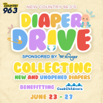 New Country 96.3’s Diaper Drive
