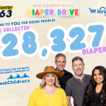 Thank You Good People! 28,327 Diapers Collected for the tiniest Texans at Cook Children’s