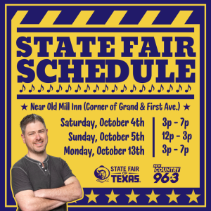 Come See Us At the State Fair of Texas!