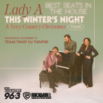 Best Seats in the House at A Very Country Christmas with Lady A!