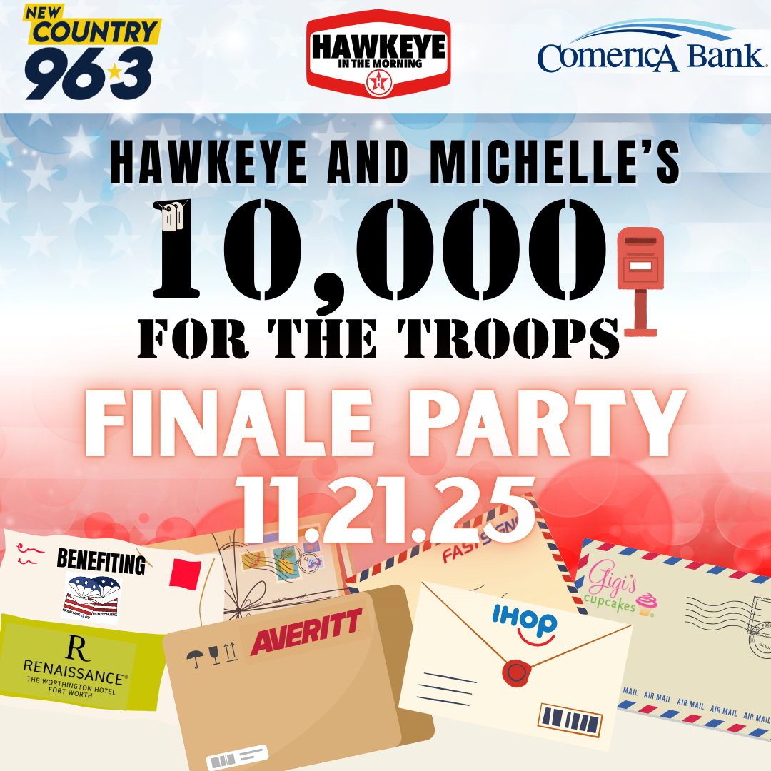 10,000 For The Troops | Finale Party | 11.21.25
