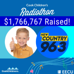 Over $1.75 Million Raised during Cook Children’s Radiothon