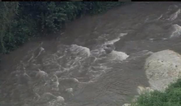 Pedestrian Gets Stranded in a Rising Creek While Going for a Walk