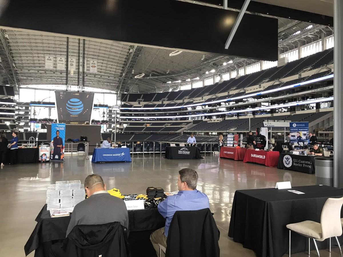 Hundreds of Vets Packed AT&T Stadium in Dallas for Job Fair