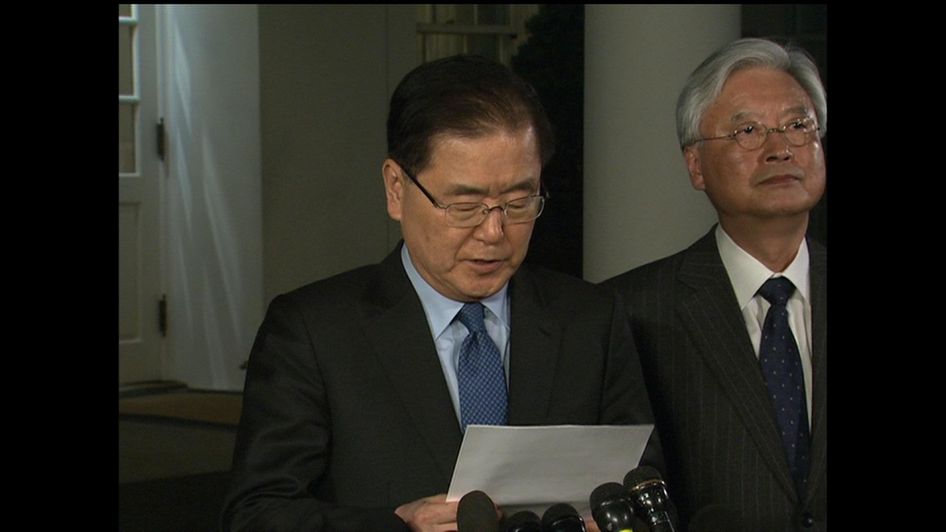 South Korea says Trump will meet North Korea’s Kim by May
