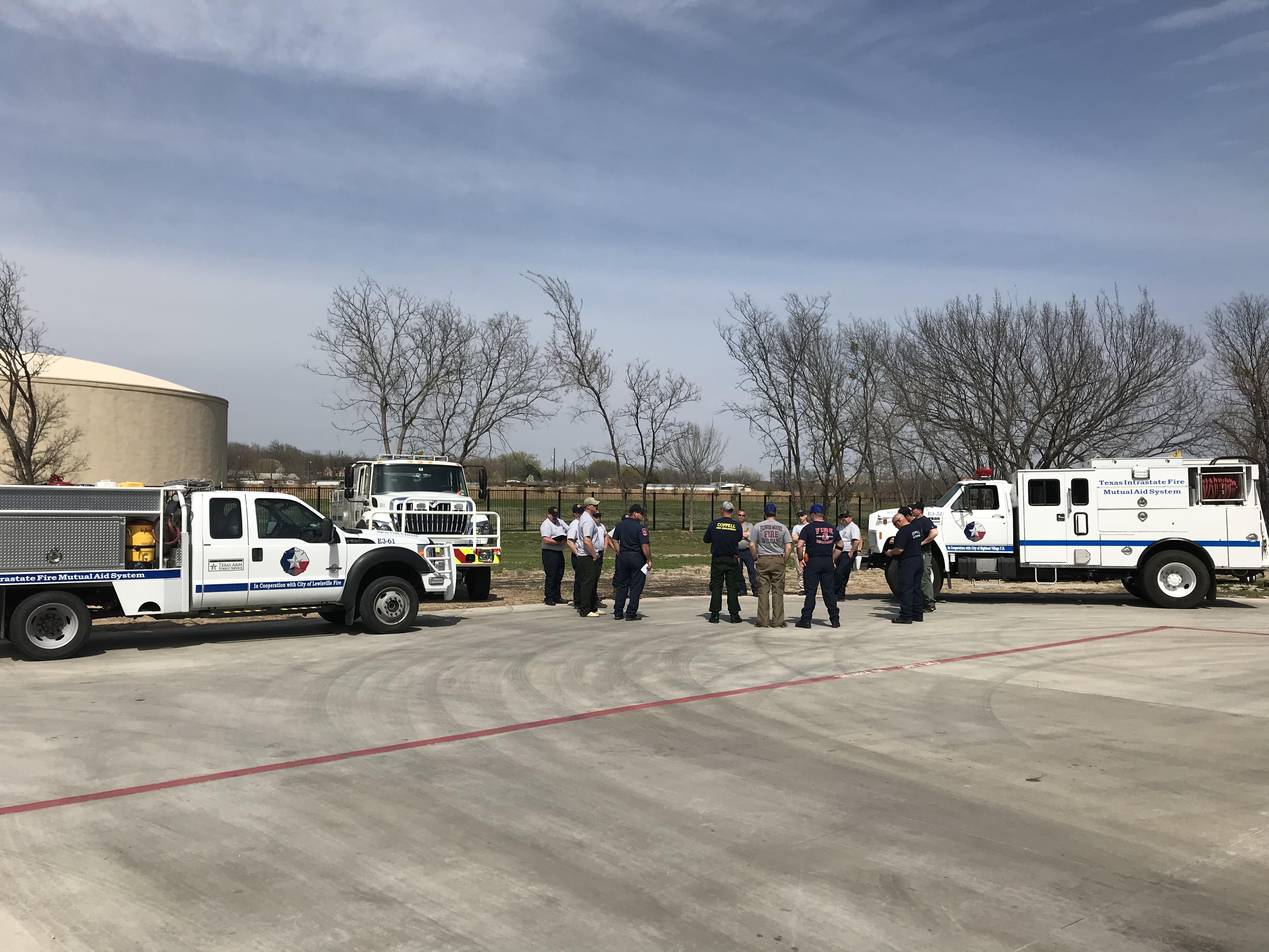 North Texas Firefighters Are Helping Battle Panhandle Wildfires