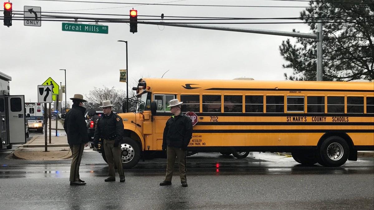 Maryland School Officer Stops Armed Student Accused of Shooting Two Classmates