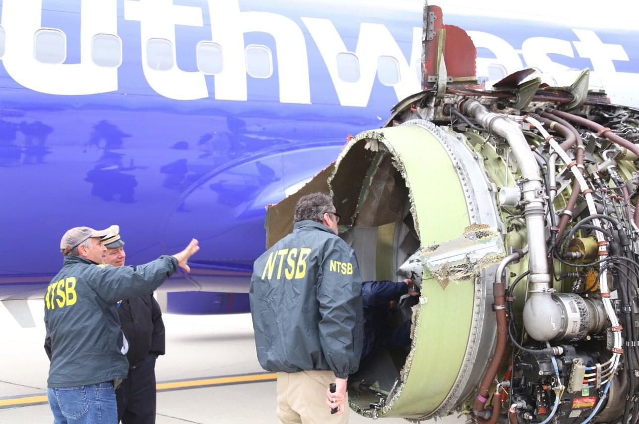FAA Orders Fan Blade Inspections After Jet Engine Explosion