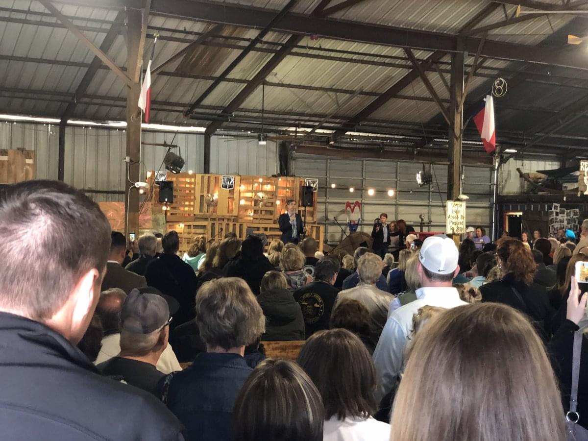 Democratic Candidate Beto O’Rourke’s Stops in McKinney During North Texas Tour