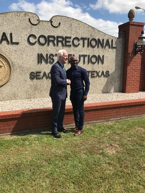 Seantor Cornyn, White House Senior Advisor Work Together for Prison Reform