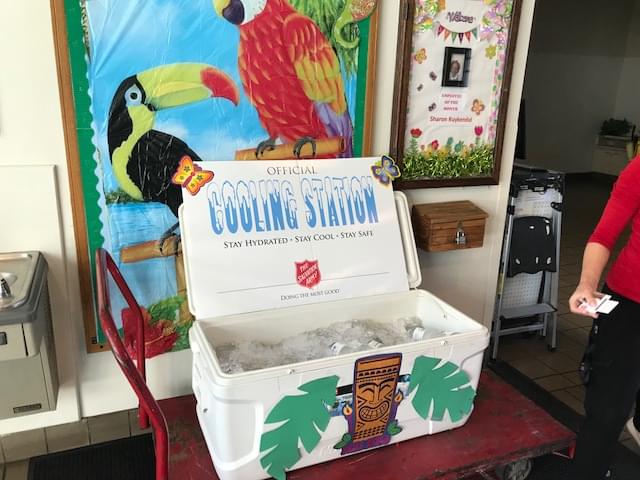 Salvation Army Cooling Stations Officially Launch to Provide Heat Relief