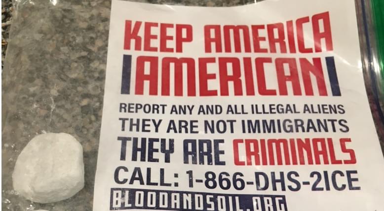 Arlington PD Investigate Fliers Distributed in Plastic Bags with Rocks Inside Targeting Illegals
