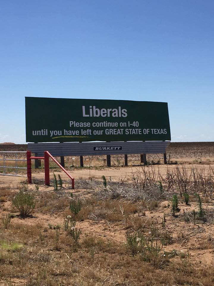 Billboard With Message to Liberals Causes Social Media Stir
