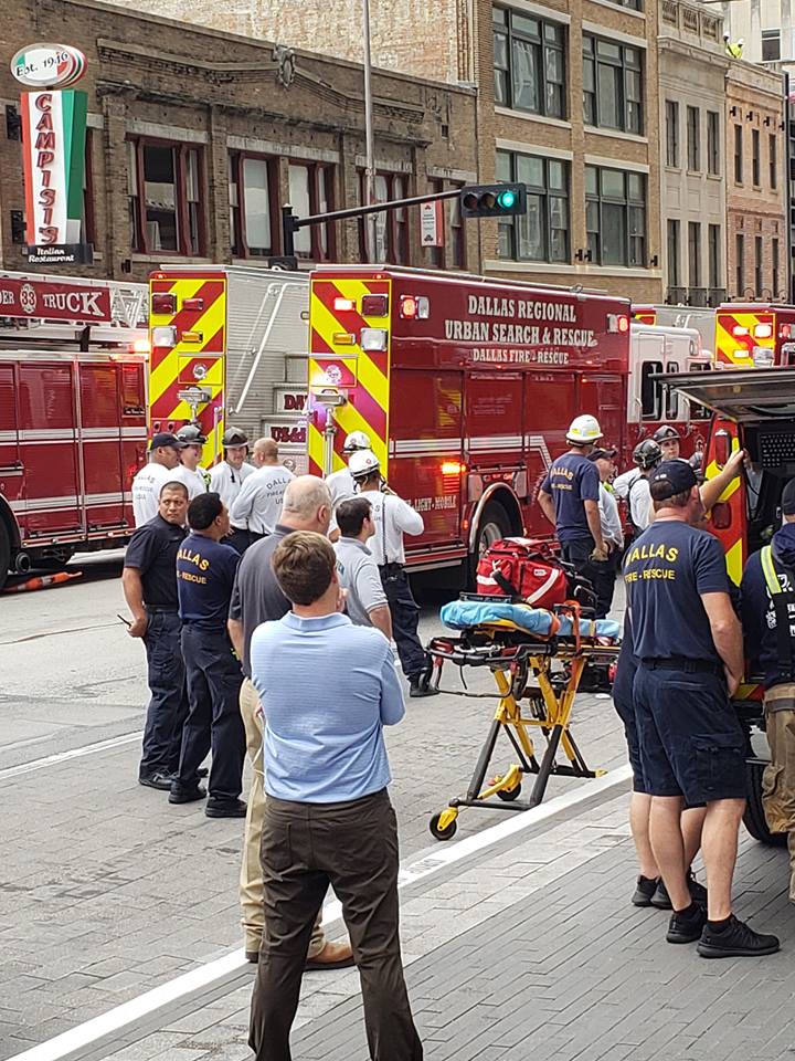 Crews Respond to Elevator Rescue in Downtown Dallas
