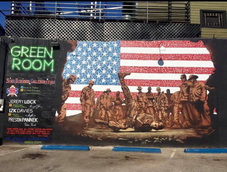 Patriotic Mural on Deep Ellum Building Will Not Be Restored