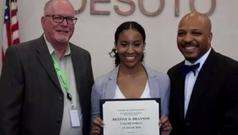 Desoto Grad Stripped of Valedictorian Status Receives Thousands in Donations for College