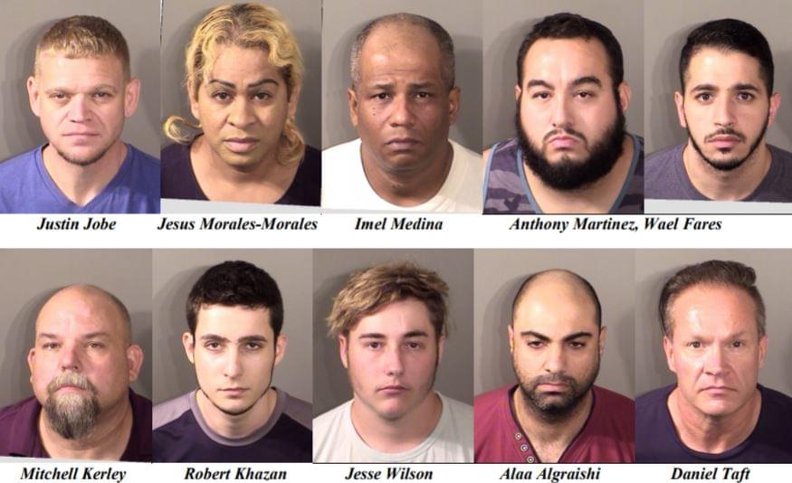 10 Arrested in Denton County, Charged with Online Soliciation of a minor