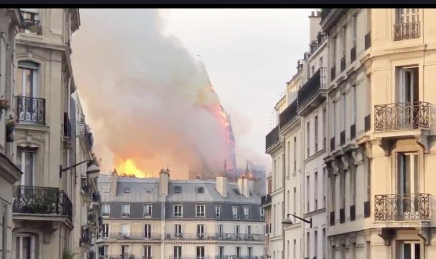 North Texas, World Reacts to Fire at Notre Dame Cathedral in Paris
