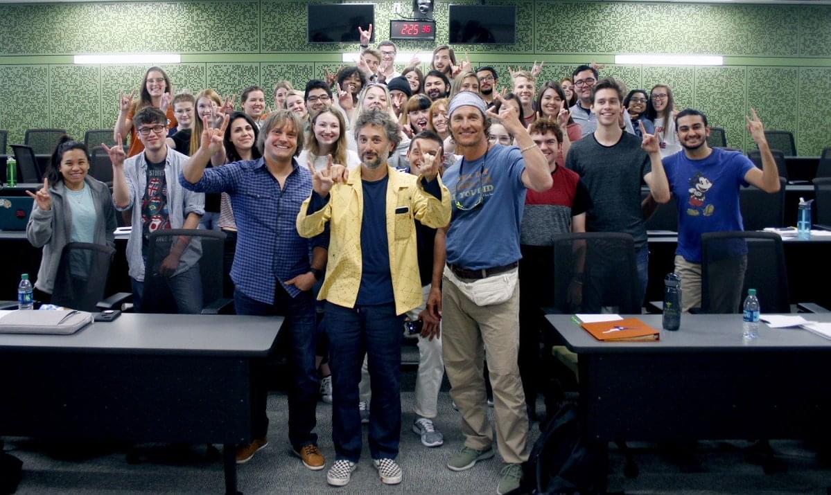 Actor Matthew McConaughey Takes On New Role At UT Austin