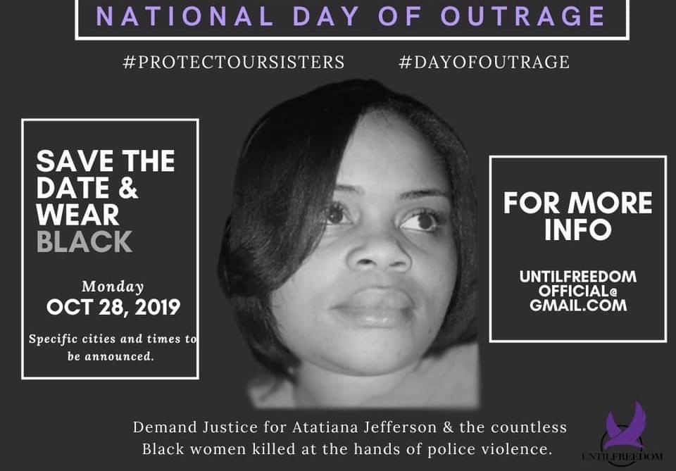 Atatiana Jefferson’s Death Sparks National ‘Day of Outrage’