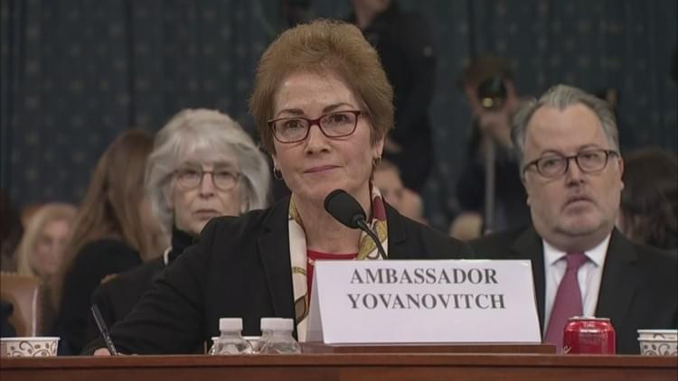 WBAP Morning News – Yovanovitch Testimony and Clinton Advice