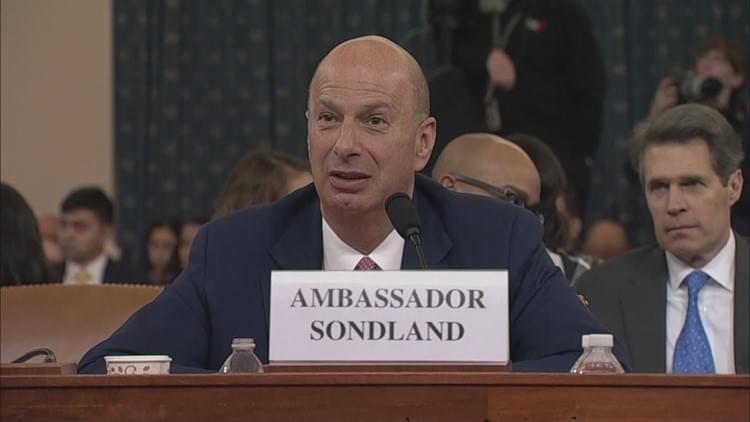 WBAP Morning News – Sondland Testimony