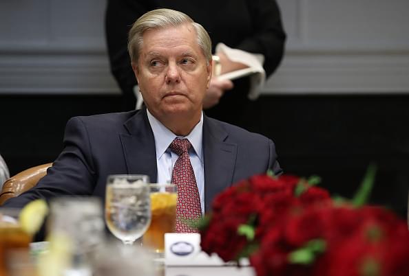 Graham 1st Vaccinated Senator to Test Positive for COVID-19