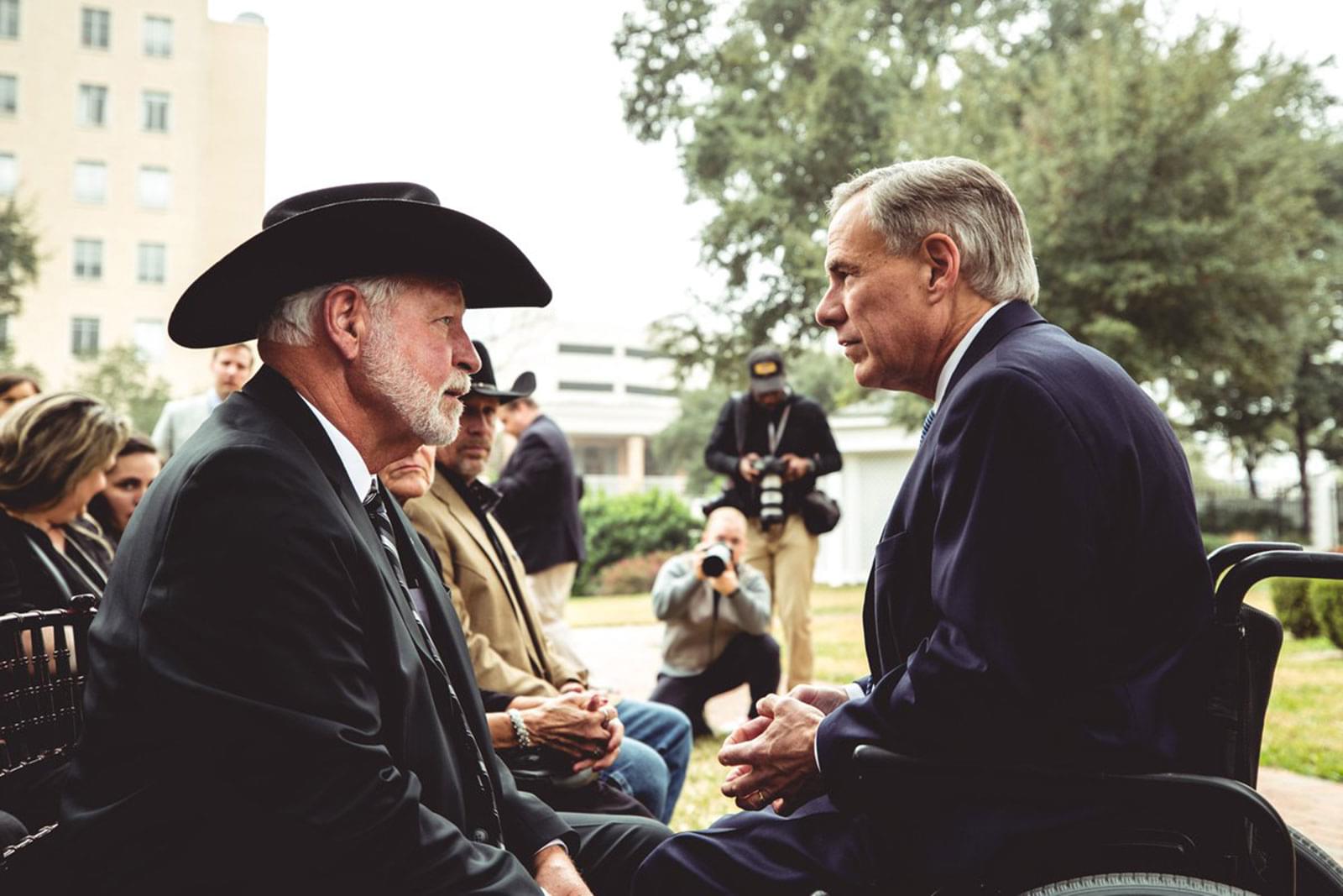 WBAP Morning News: Governor Abbott Honors White Settlement Hero with Medal of Courage