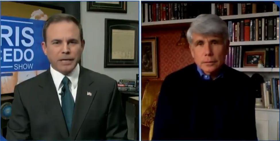 Chris Salcedo Show: In His First Interview Since Being Released, Rod Blagojevich Talks with Chris