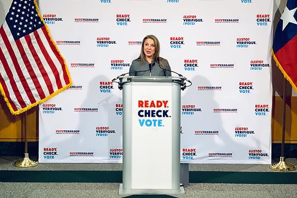 Texas Secretary of State Rolls Out Voter Education Campaign as Early Voting Surges