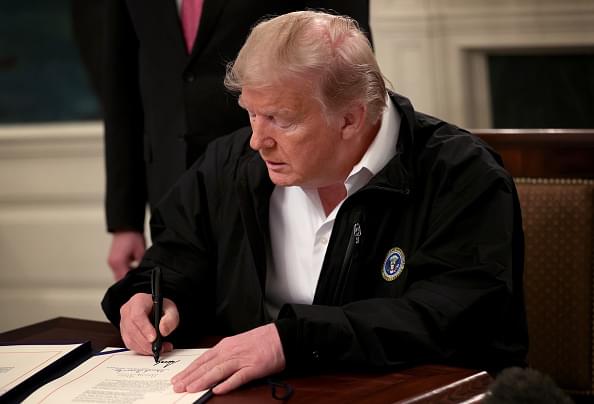 President Trump Signs $8.3B Bill to Combat Coronavirus Outbreak in the US