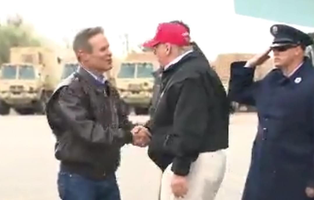 Trump Surveys Tornado Damage, Marvels at ‘Tremendous Heart’