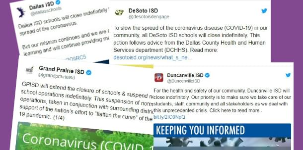 Multiple North Texas School Districts Shut Down Indefinitely