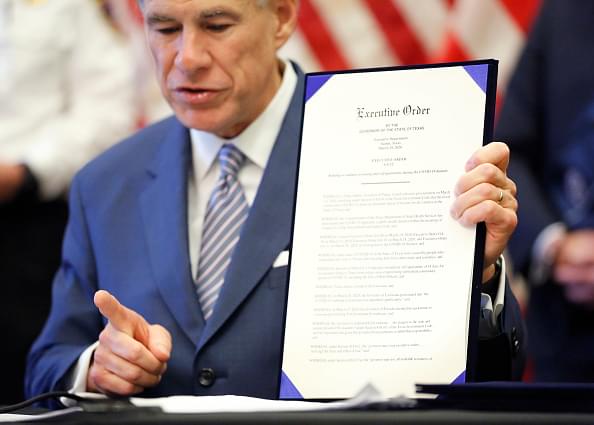 WBAP Morning News: Governor Abbott Announces More Travel Restrictions