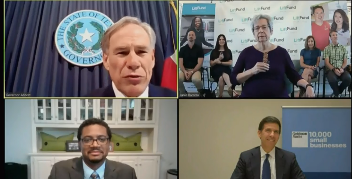 Governor Abbott Announces $50 Million in Loans For Texas Small Businesses