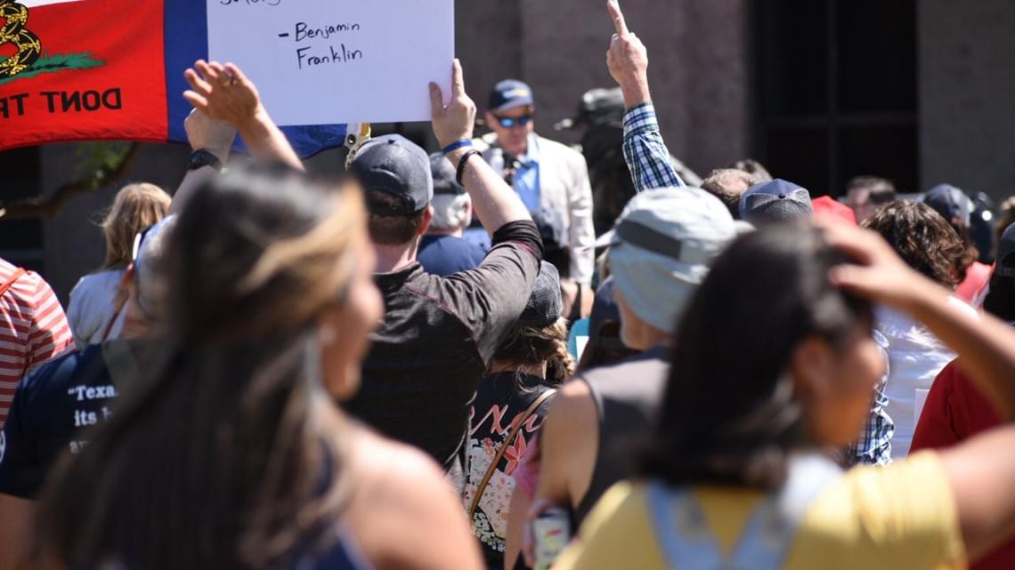 Chris Salcedo Show: Despite Reports, Organizers of OpenTexas Rally Say Over 600 Attended