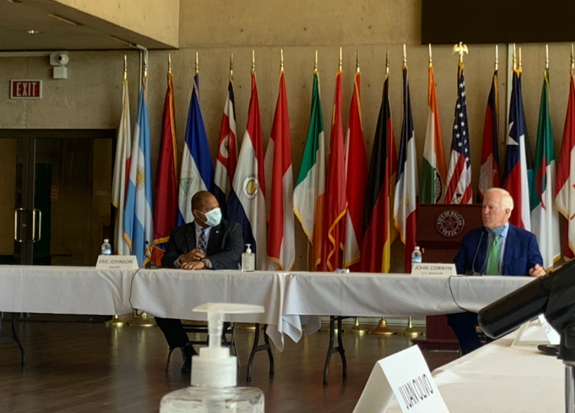 Senator Cornyn, Dallas Mayor Johnson Host Roundtable with Law Enforcement, Community Leaders to Discuss Police Reform